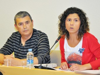 Pep Val i Isabel Martí són els representants de Compromís a l'Ajuntament. EL PUNT