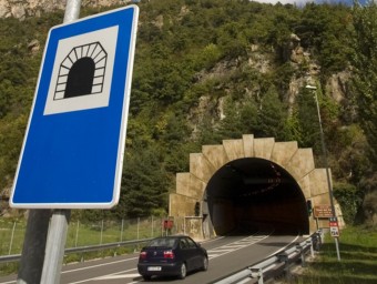 El túnel del Cadí (a la imatge) i el de Vallvidrera seran privatitzats. Gabriel Massana