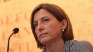 Carme Forcadell és la cara visible de l'Assemblea Nacional Catalana i la presideix des de la primavera del 2012.