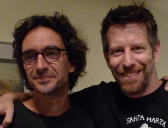 Gerard Argemí i Andrew Tarbet, codirectors del festival, ahir al Museu del Cinema J.C.L
