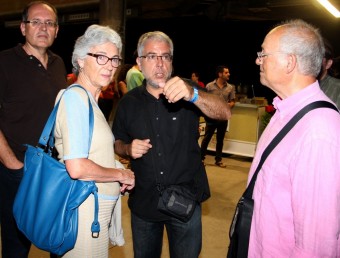 Miquel Riera, Xevi Xirgo, Muriel Casals i Carles Castellanos