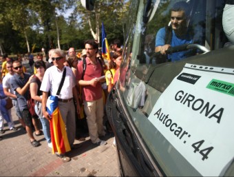 un dels 45 autocars de Girona LLUÍS SERRAT