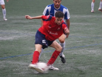 Un jugador del Balaguer fent una retallada SEGRE