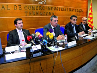 Joan Maria Garcia Girona, Albert Abelló, Joan Pedrerol i Ramon Fontboté.  L'ECONÒMIC