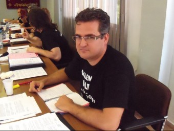 Ricard Barberà és el síndic portaveu de Compromís a l'Ajuntament. EL PUNT AVUI
