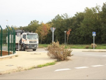 Terreny on havia d'ubicar-se la planta de biomassa en el municipi de Corçà. J.PUNTÍ