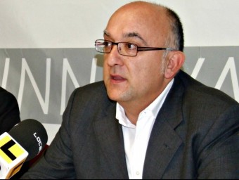 Josep Francés en una conferència de premsa. EL PUNT AVUI