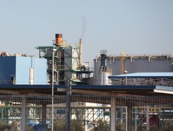 Diverses indústries de tot Catalunya estan obligades a dur els seus residus a la planta situada al polígon industrial de constantí, al Tarragonès JUDIT FERNÀNDEZ
