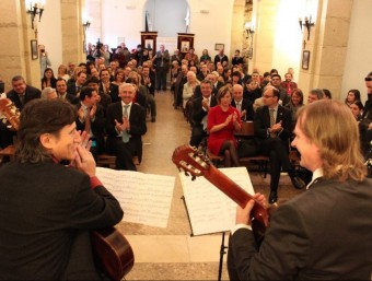 Inauguració del Màster de Guitarra Clàssica. D. BETORET