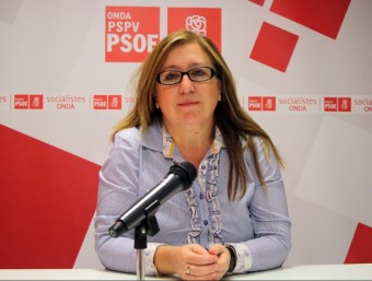 Carme Aguilella és la síndic portaveu dels socialistes d'Onda. EL PUNT AVUI