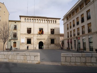Edifici principal de l'Ajuntament d'Alzira. ESCORCOLL