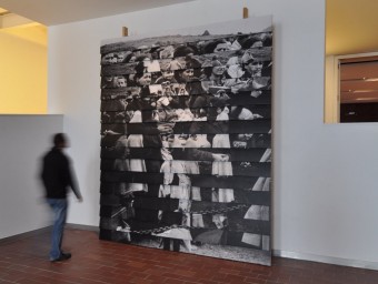 Una de les imatges de la instal·lació de Domergue, que es podrà veure al Museu de l'Exili fins al 9 de juny MUME