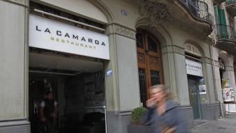 El restaurant La Camarga de Barcelona, on Método 3 ha admès que va enregistrar Sánchez-Camacho, el 2010 MARTA PEREZ