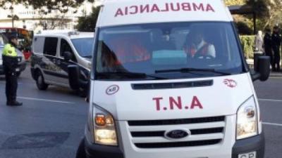 Ambulància del servei TNA. J. CUÉLLAR