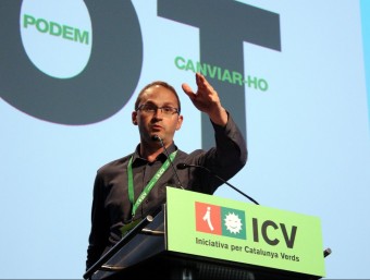 El líder d'ICV, Joan Herrera ACN