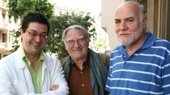David Castillo, Màrius Sampere i Eudald Puig JORDI SOTERAS