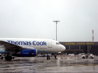 Un dels avions de Thomas Cook Airlines Belgium.