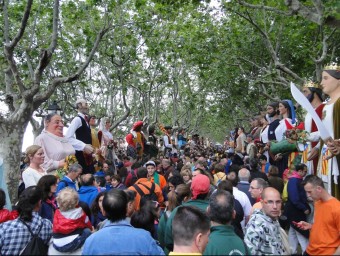 Calella ha celebrat aquest cap de setmana la seva proclamació com a Ciutat Gegantera amb un gran èxit de participació. T.M