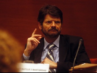 L'exsecretari general de Serveis Penitenciaris , Albert Batlle, en una compareixença, el 2007 ORIOL DURAN/ ARXIU