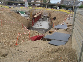 L'execució de les rampes als pàrquings subterranis al parc Central s'acabaran al setembre D.V