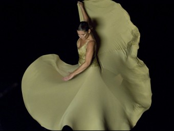 La ballarina Sara Baras, una de les estrelles de la tercera edició del festival de Pineda de Mar Arts d'Estiu. ARXIU