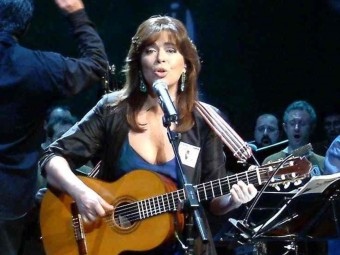 Maria del Mar Bonet en un concert recent. EL PUNT AVUI