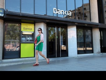 Oficina de Bankia, a Girona ARXIU