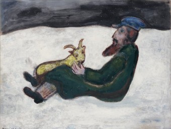 ‘El vell i el cabrit' (1930), de Marc Chagall, es veurà a ‘Davant l'horitzó' MODERNA MUSEET-ESTOCOLM/PRALLAN ALLSTEN