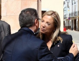 La vicepresidenta del govern, Joana Ortega, a Bellcaire d'Urgell ACN