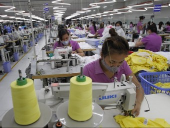 El mercat asiàtic ja aporta més milions de treballadors que l'europeu.  ARXIU/ REUTERS