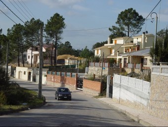 L'urbanització d'Aiguaviva és una de les tres del municipi de Vidreres que properament rebrà el subministrament de gas natural. ANNA PUIG