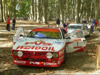 Els Lancia de ‘Pedro' i Jensen, abans de l'assistència RCB