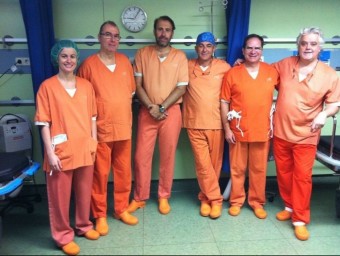 L'equip de cirurgia traumatològica i ortopèdica de l'hospital de Sant Celoni al complet H. SANT CELONI