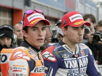 Márquez i Lorenzo, dissabte KIMIMASA MAYAMA / EFE