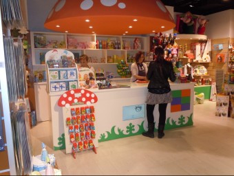 La botiga que Eurekakids va obrir l'any passat a la ciutat de Girona. I.BOSCH