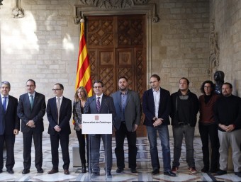 Acord de la majoria de grups polítics per a consensuar la pregunta que ha de decidir quin ha de ser el futur de Catalunya,