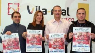 Presentació del cartell de la partida a l'Ajuntament de Vila-real. FREDIESPORT