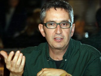 Manuel Baixauli, ahir, durant la presentació de la seva novel·la ANDREU PUIG