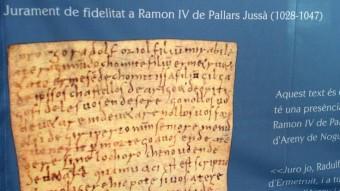 El Jurament de Radulf Oriol a Ramon IV de Pallars Jussà (1028-1047) ACN