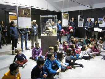 Activitat al museu amb els visitants més joves. B. SILVESTRE