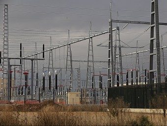 Zona de les subestacions de la MAT a Santa Llogaia MANEL LLADÓ