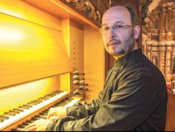 L'organista Miquel Bennàssar. EL PUNT AVUI