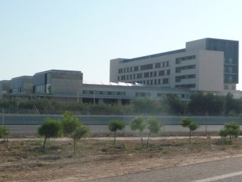 Vista general dels edificis de l'hospital comarcal de Llíria. ESCORCOLL