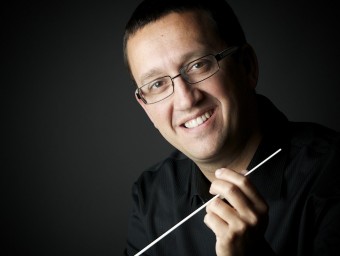 El nou director de la Banda Simfònica d'el Villar.