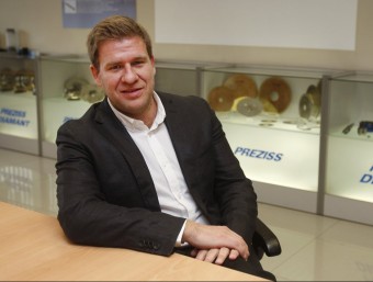 Marc Farrarons és el director comercial de Preziss i un dels fills dels fundadors de l'empresa.  ORIOL DURAN