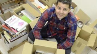 Milers de llibres recollits per la Fundació Servei Solidari per a aquest Sant Jordi JUDIT TORRES