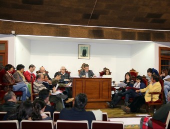 Sessió plenària de l'Ajuntament. EL PUNT AVUI