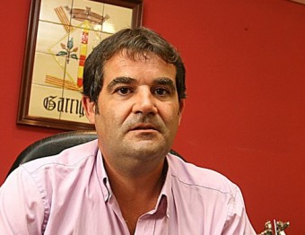 L'alcalde de Garriguella, Carles Suárez, en una imatge d'arxiu MANEL LLADÓ