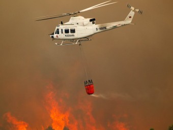 Pugen a 728 les hectàrees cremades a Tivissa JOSÉ CARLOS LEÓN