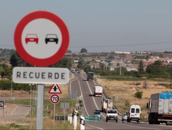 Tram de l'N-240 entre Montblanc i Lleida. CiU demana la gratuïtat de l'AP-2 per a descongestionar-la ARXIU